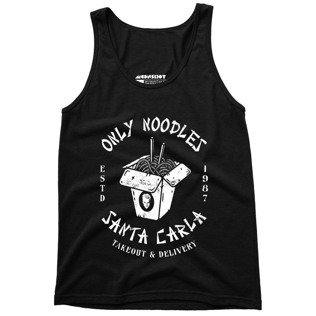 Only Noodles Takeout & Delivery - Santa Carla - Unisex Tank Top