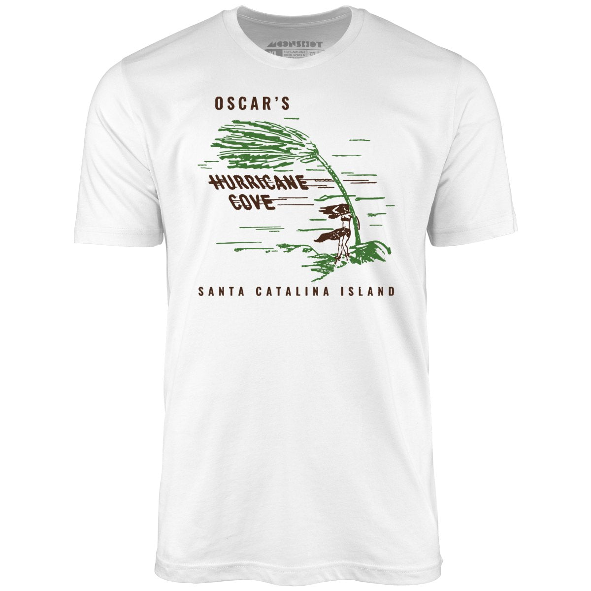 Oscar's Hurricane Cove - Catalina Island, CA - Vintage Tiki Bar - Unisex T-Shirt