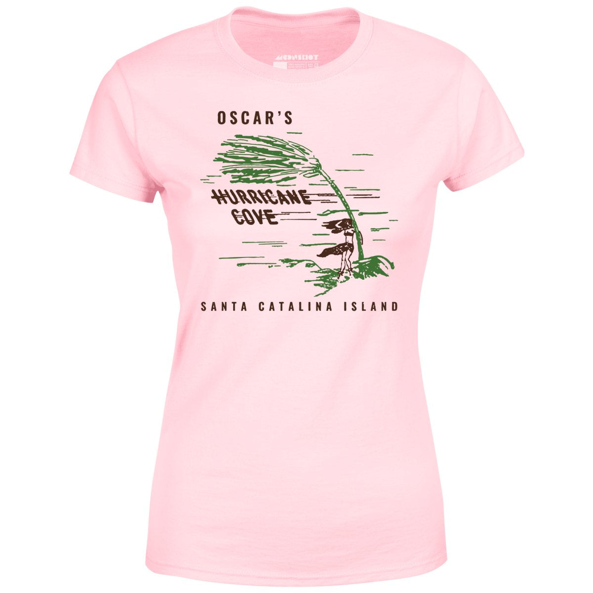 Oscar's Hurricane Cove - Catalina Island, CA - Vintage Tiki Bar - Women's T-Shirt