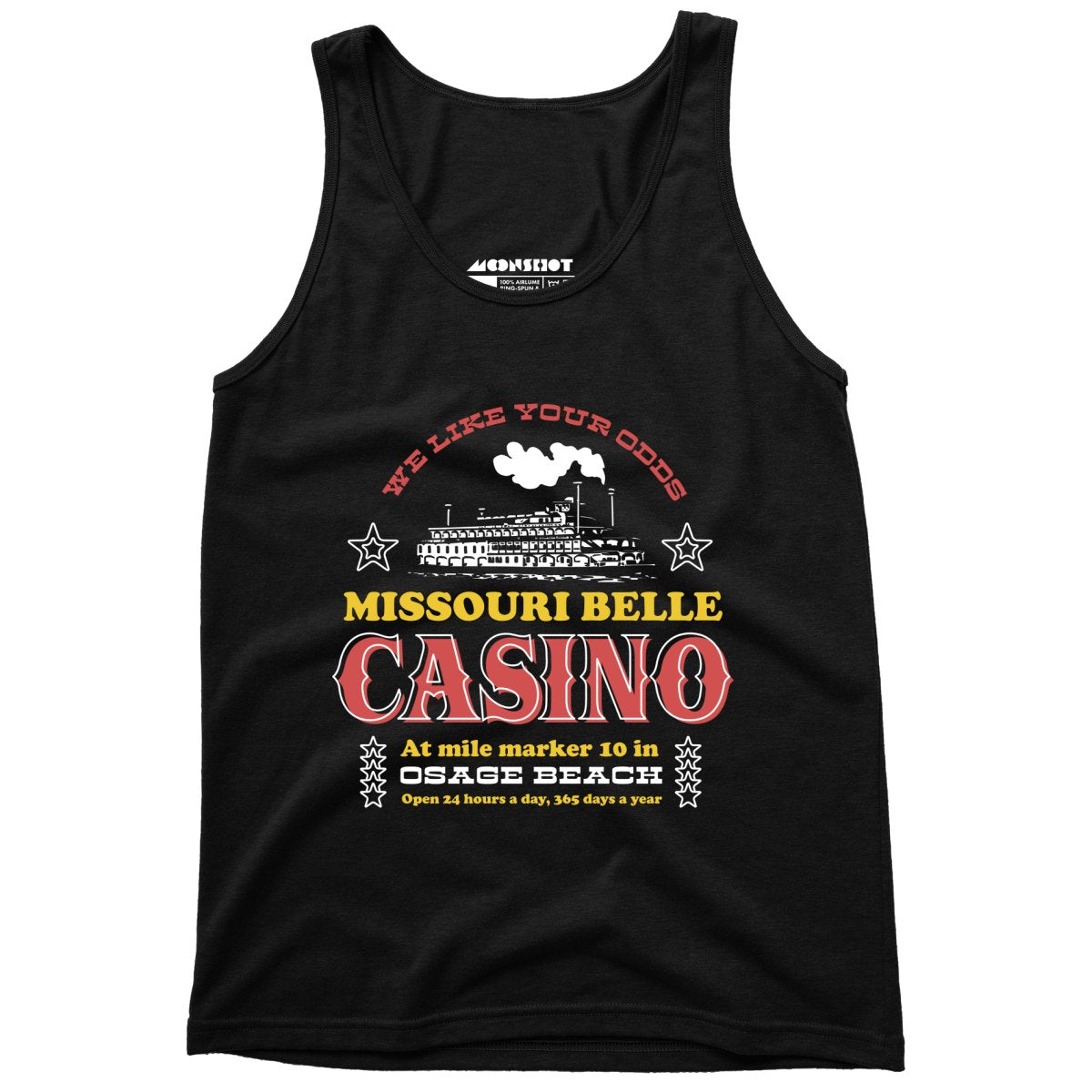 Ozark Missouri Belle Casino - Unisex Tank Top