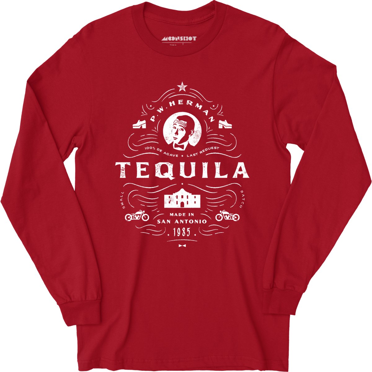 P.W. Herman Brand Tequila - Long Sleeve T-Shirt