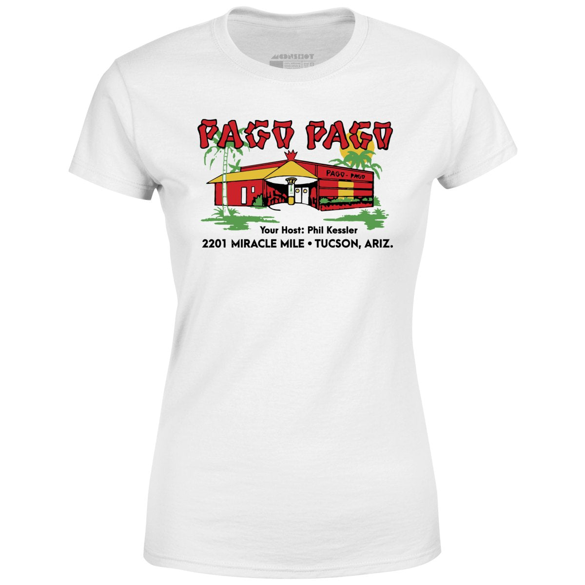 Pago Pago Lounge - Tucson, AZ - Vintage Tiki Bar - Women's T-Shirt