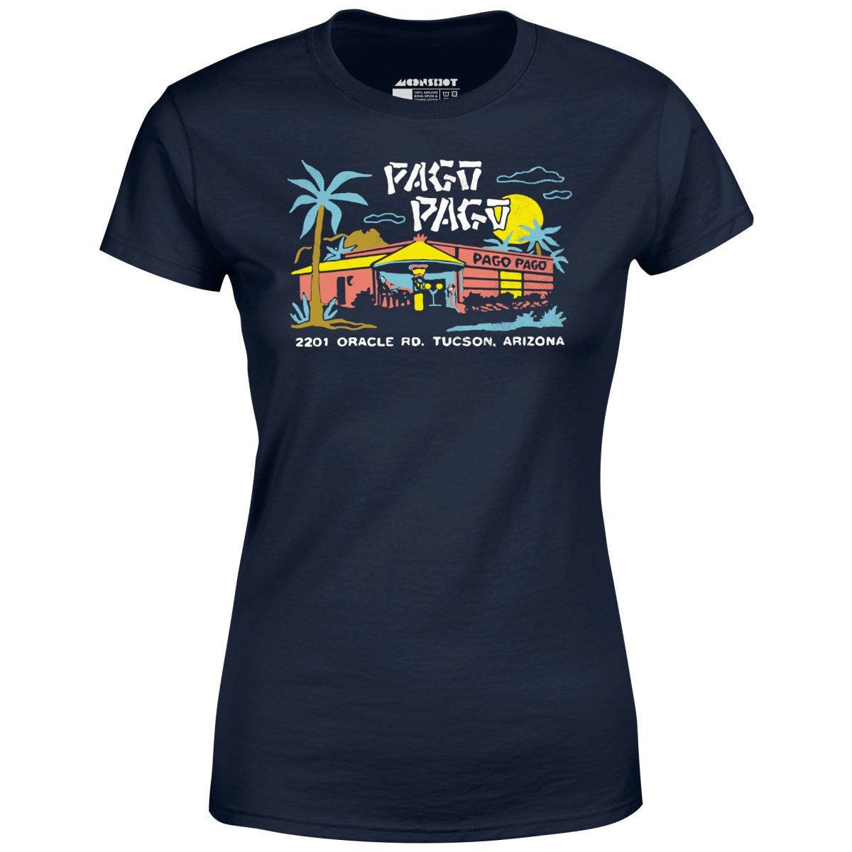Pago Pago - Tucson, AZ - Vintage Tiki Bar - Women's T-Shirt