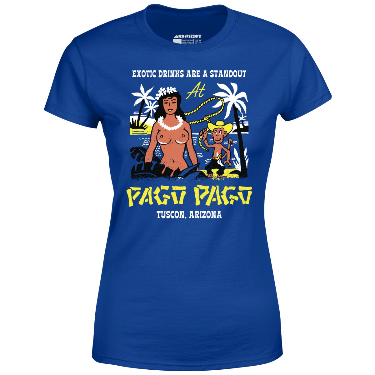 Pago Pago v2 - Tucson, AZ - Vintage Tiki Bar - Women's T-Shirt