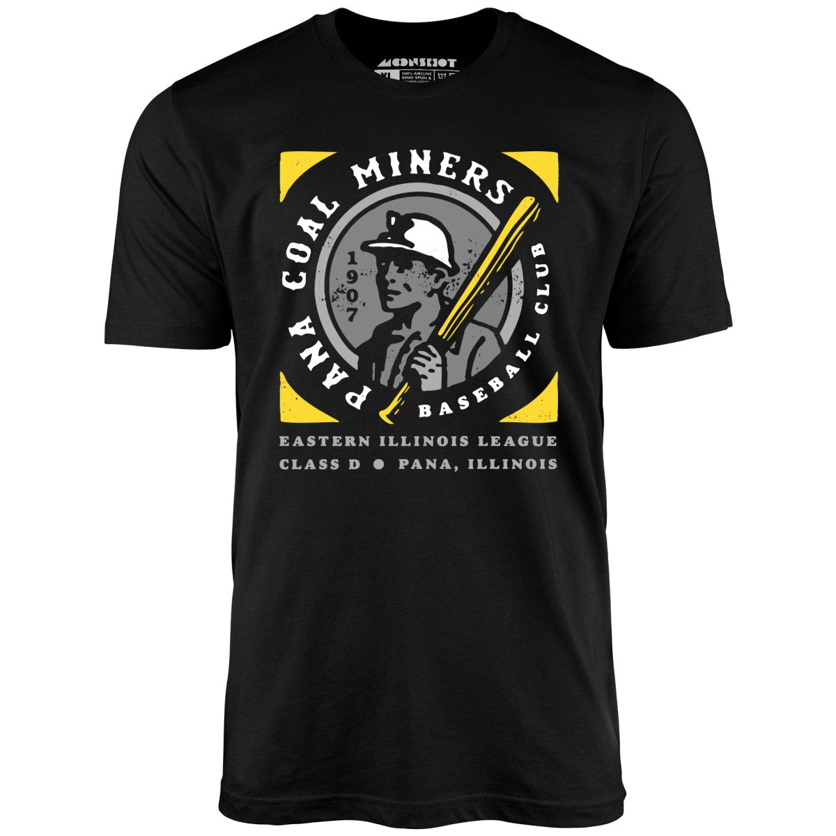 Pana Coal Miners - Illinois - Vintage Defunct Baseball Teams - Unisex T-Shirt