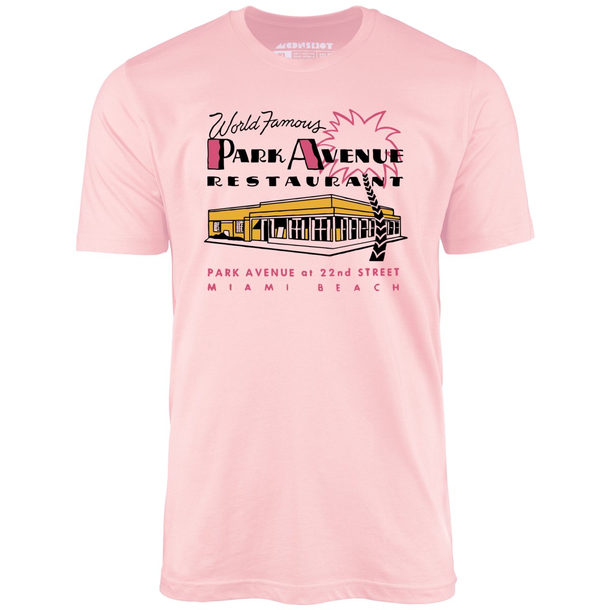 Park Avenue Miami Beach FL Vintage Restaurant Unisex T Shirt