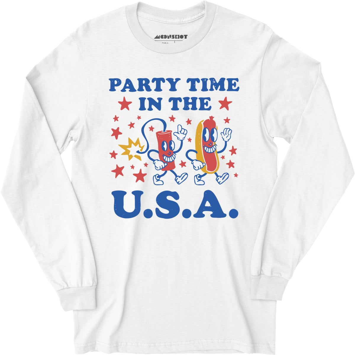 Party Time in The U.S.A. - Long Sleeve T-Shirt