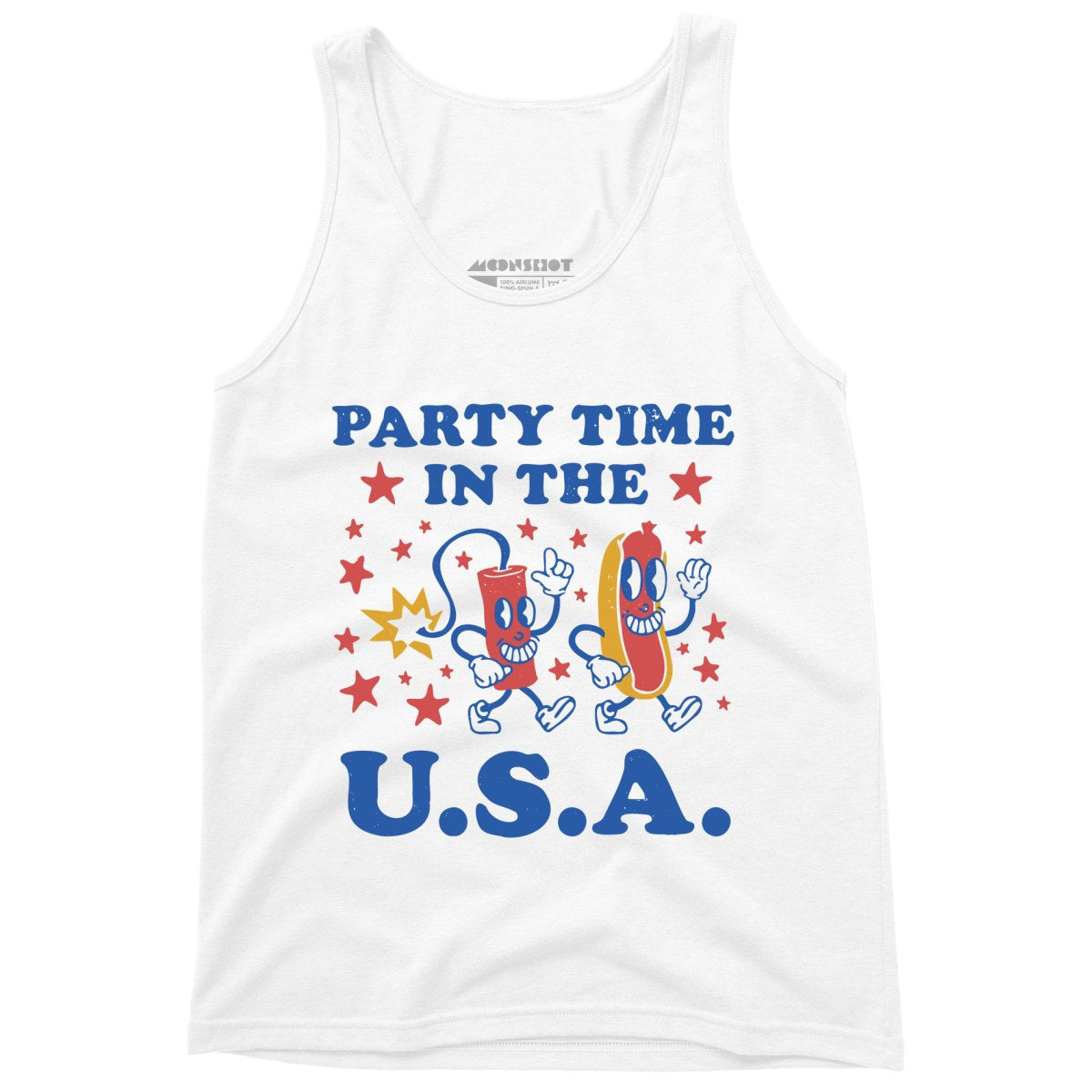 Party Time in The U.S.A. - Unisex Tank Top