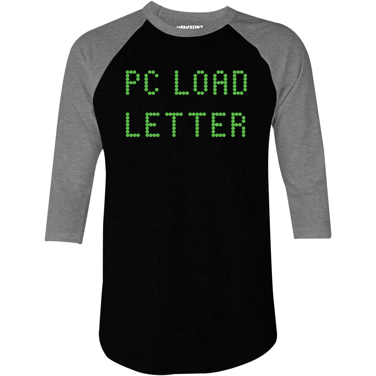PC Load Letter - 3/4 Sleeve Raglan T-Shirt