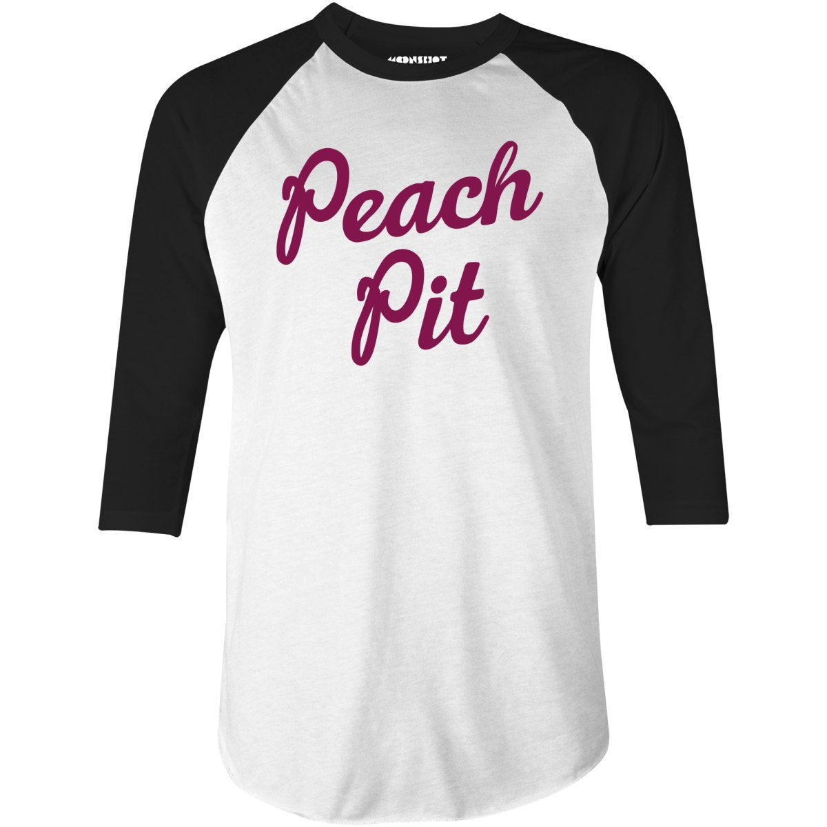 Peach Pit 90210 - 3/4 Sleeve Raglan T-Shirt