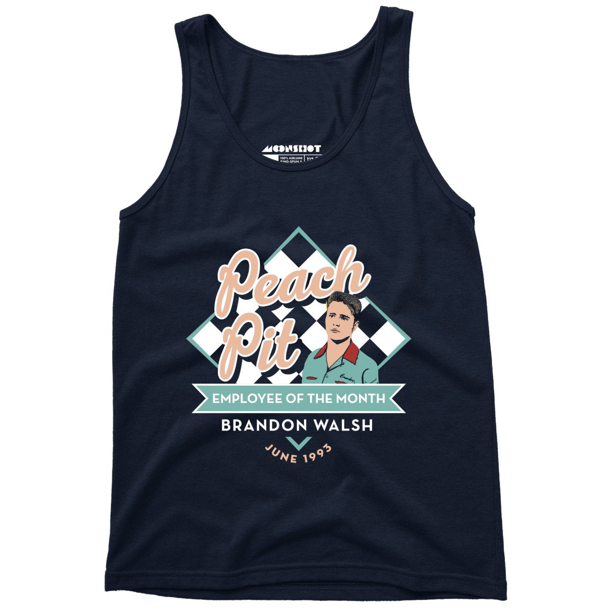 Peach Pit Employee of The Month - 90210 - Unisex Tank Top