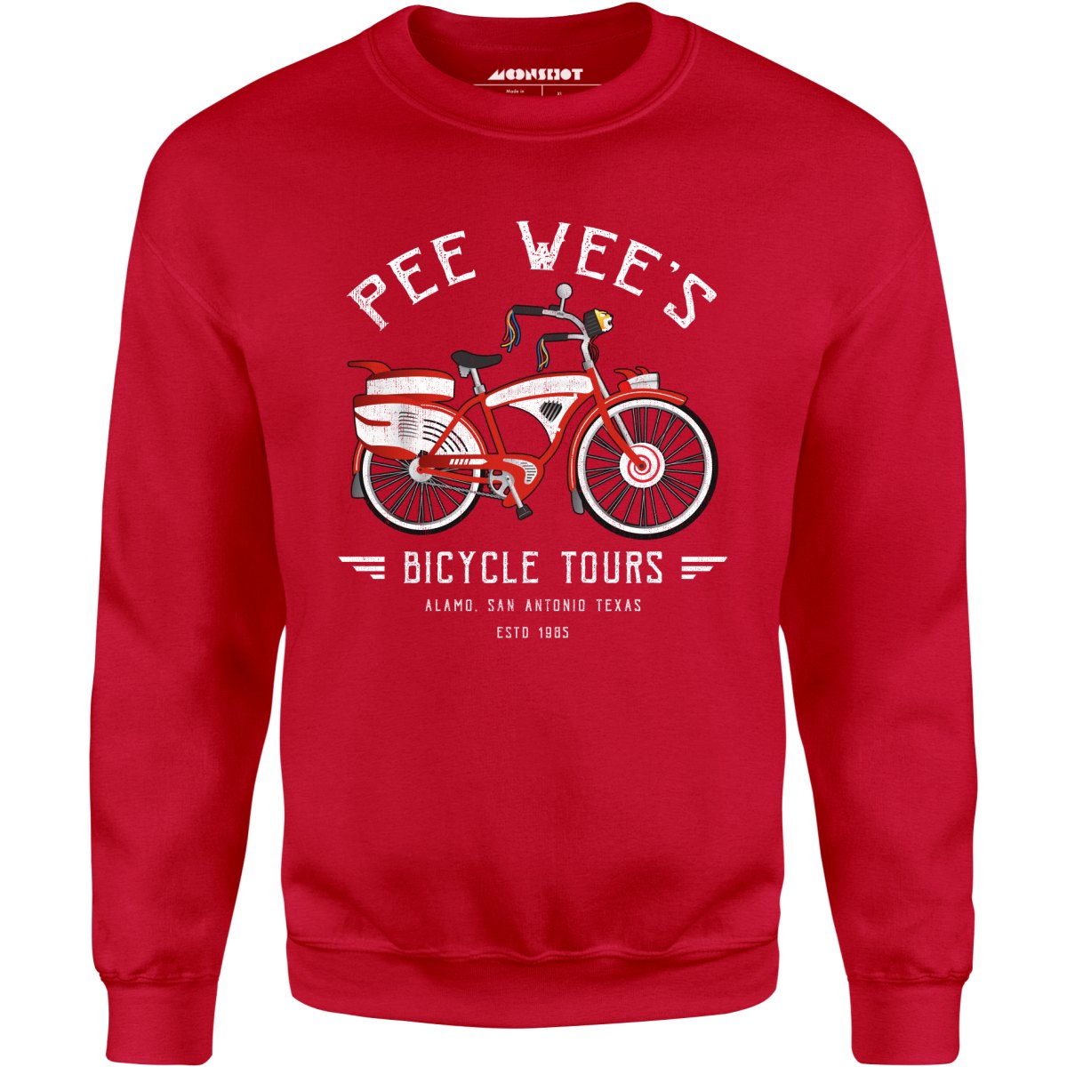 Pee Wee's Bicycle Tours - Unisex Sweatshirt