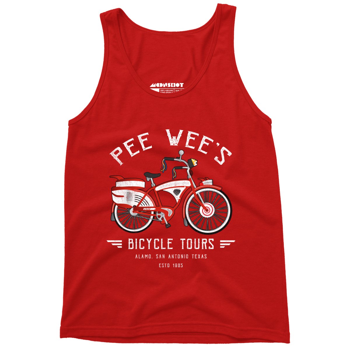 Pee Wee's Bicycle Tours - Unisex Tank Top