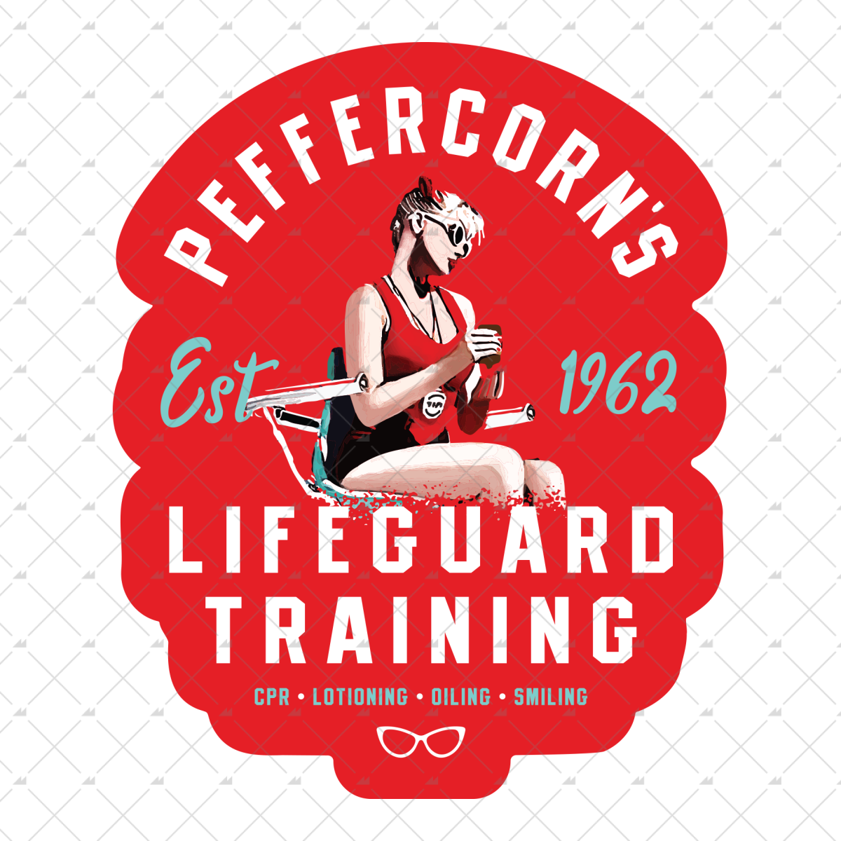 Peffercorn's Lifeguard Training - Sticker