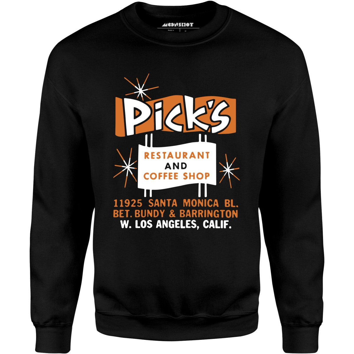 Pick's - Los Angeles, CA - Vintage Restaurant - Unisex Sweatshirt