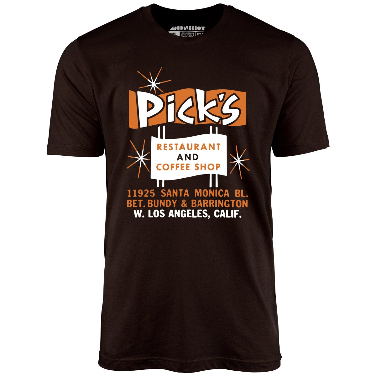 Pick's - Los Angeles, CA - Vintage Restaurant - Unisex T-Shirt