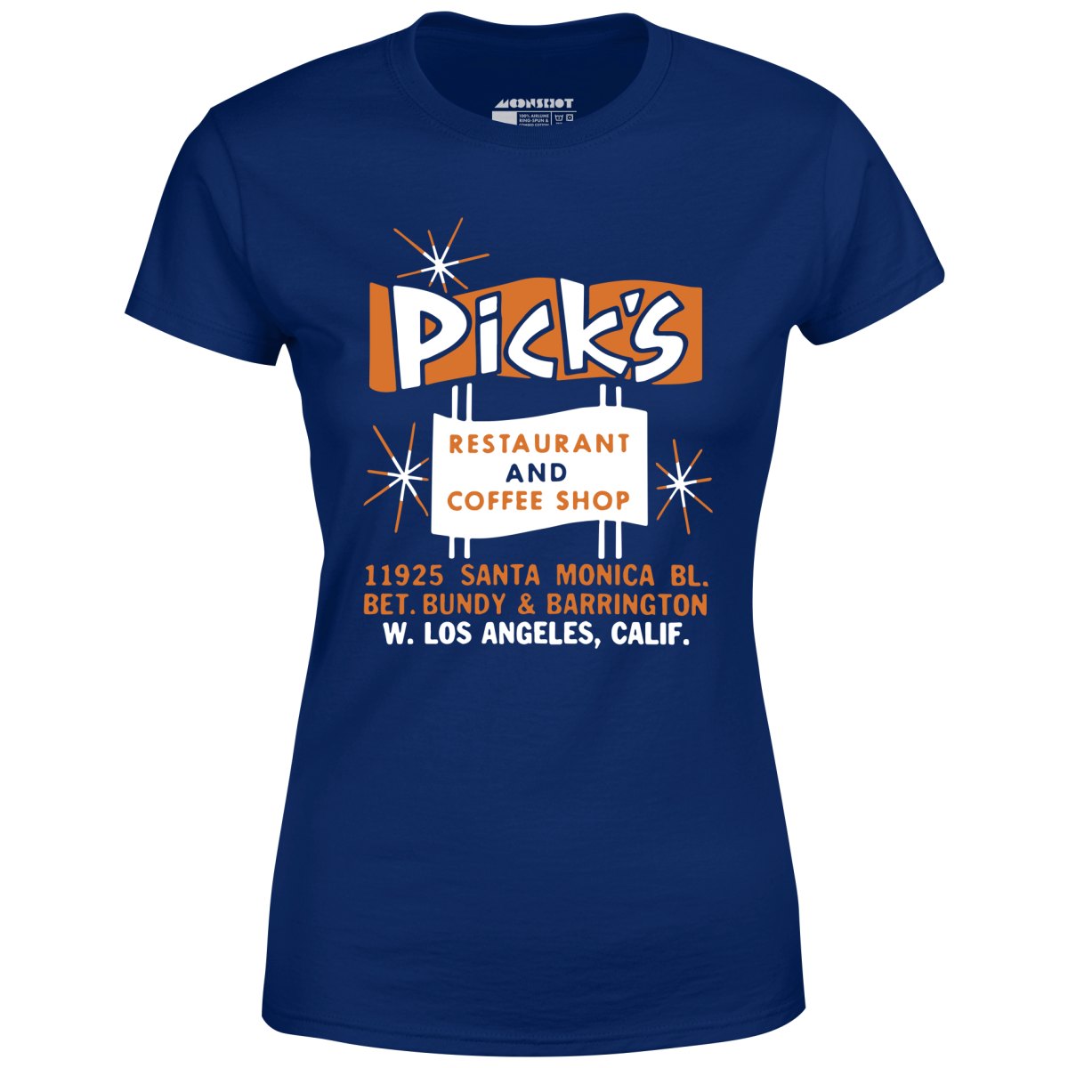 Pick's - Los Angeles, CA - Vintage Restaurant - Women's T-Shirt