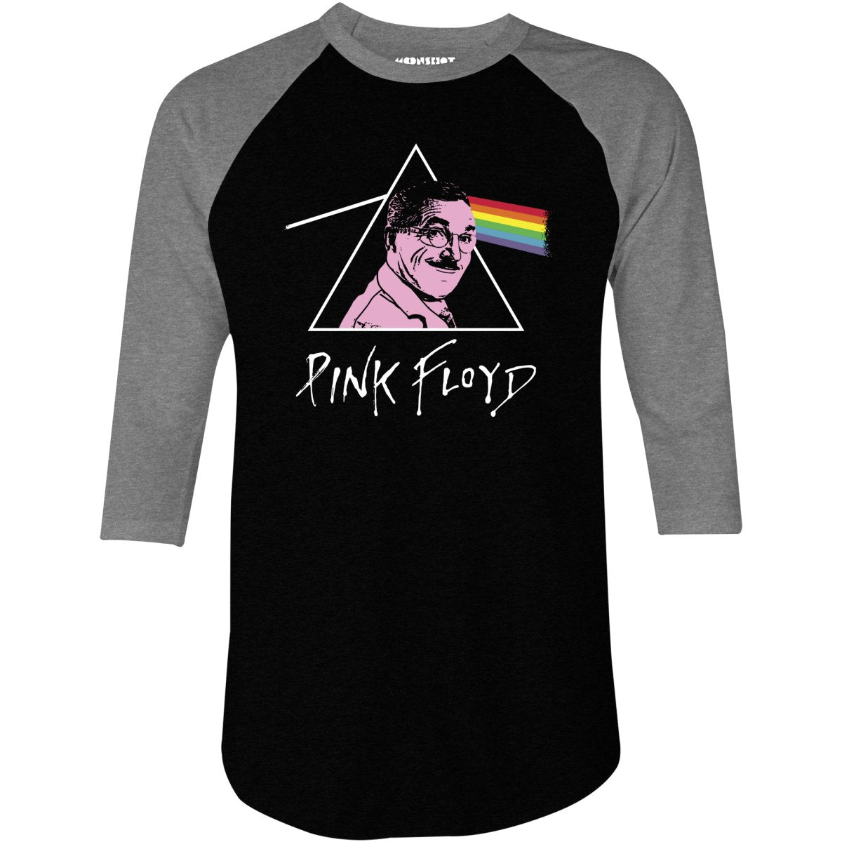 Pink Floyd the Barber - 3/4 Sleeve Raglan T-Shirt