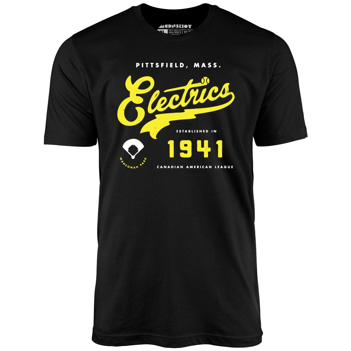 Pittsfield Electrics - Massachusetts - Vintage Defunct Baseball Teams - Unisex T-Shirt