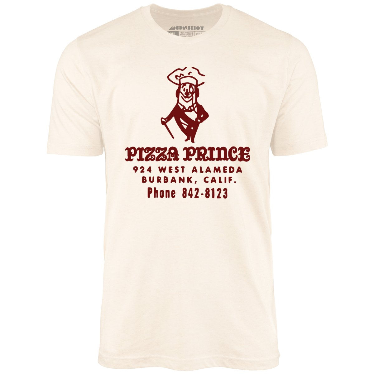 Pizza Prince - Burbank, CA - Vintage Restaurant - Unisex T-Shirt