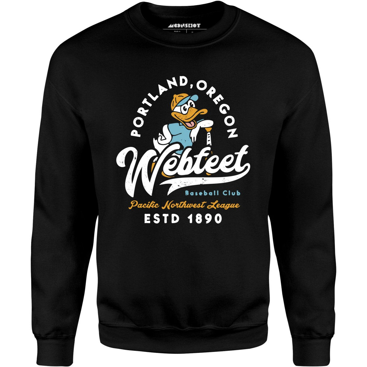Portland Webfeet - Oregon - Vintage Defunct Baseball Teams - Unisex Sweatshirt
