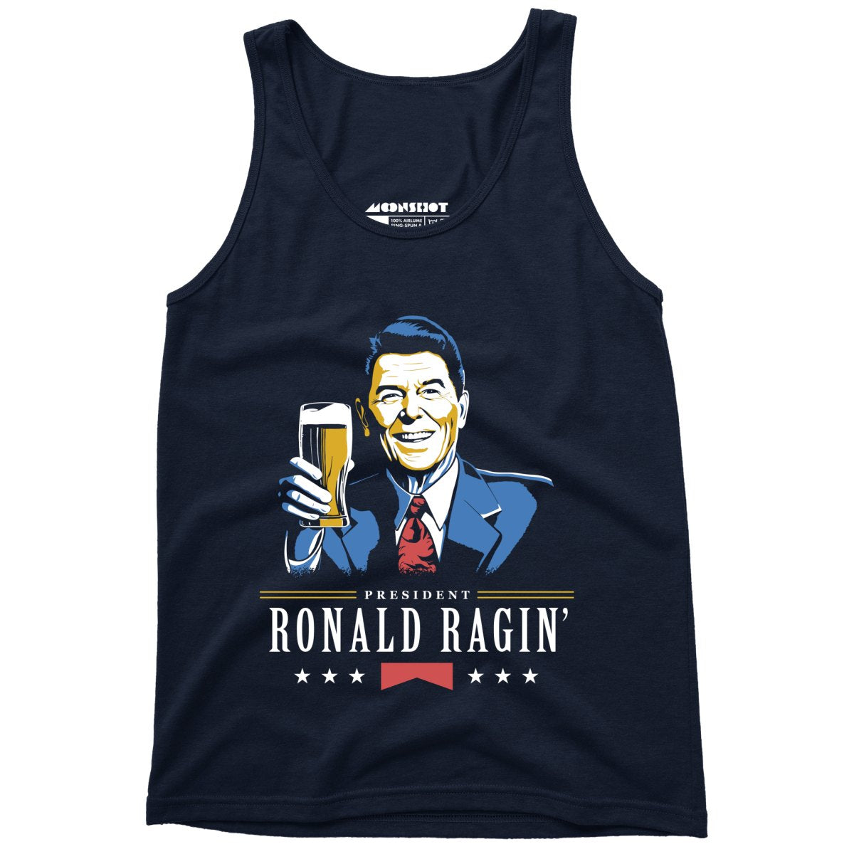 President Ronald Ragin' - Unisex Tank Top – m00nshot