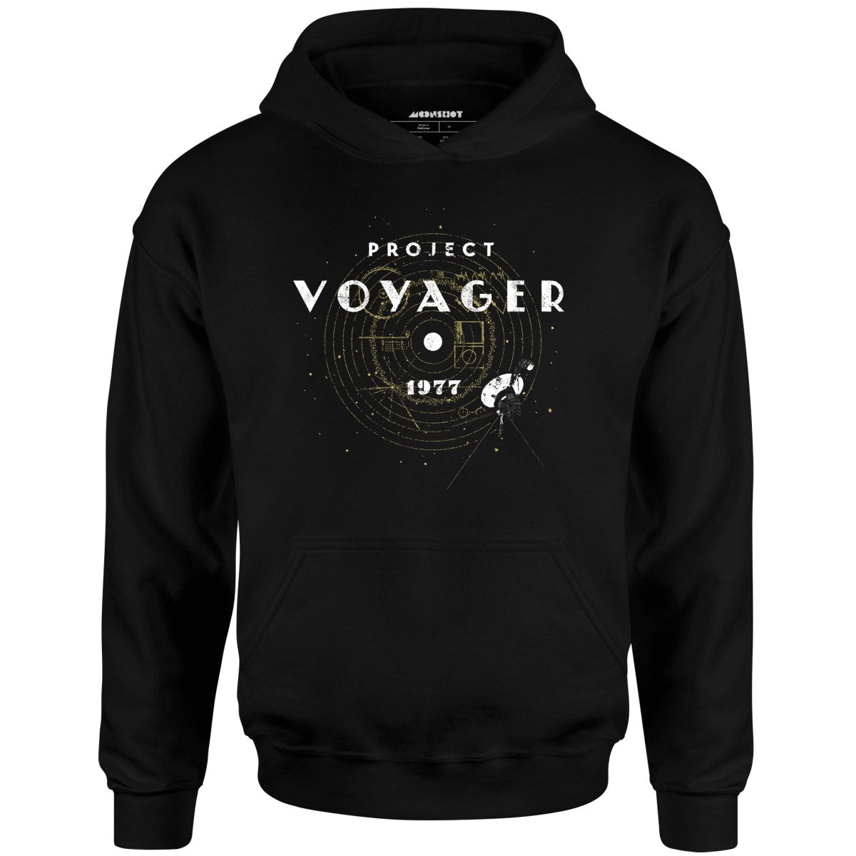 Project Voyager Mission - Golden Record - Unisex Hoodie