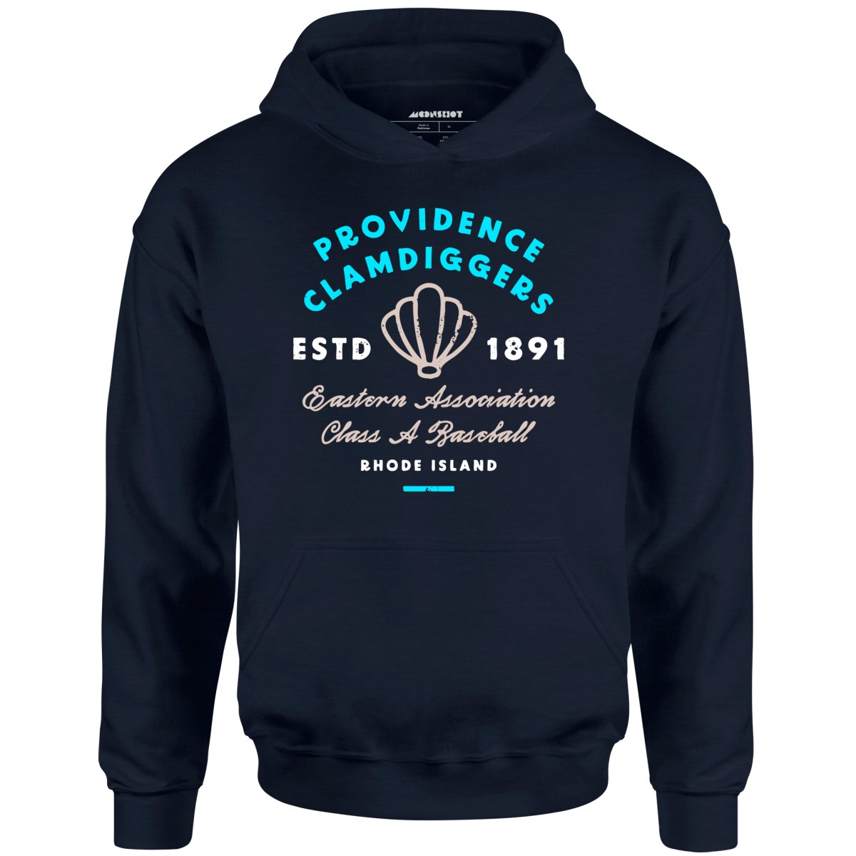 Providence Clamdiggers - Rhode Island - Vintage Defunct Baseball Teams - Unisex Hoodie