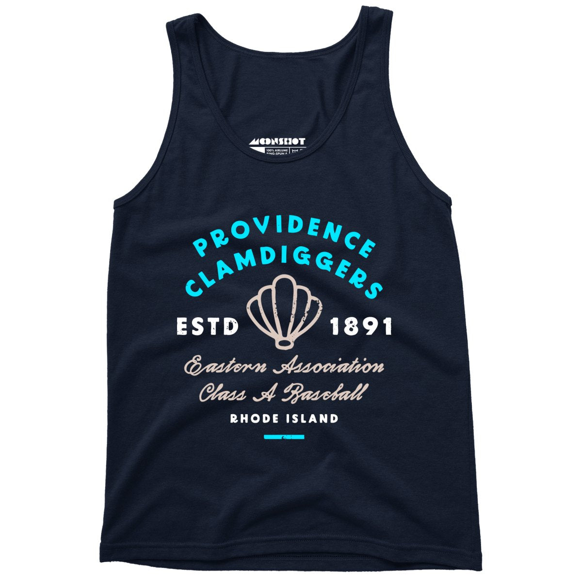 Providence Clamdiggers - Rhode Island - Vintage Defunct Baseball Teams - Unisex Tank Top