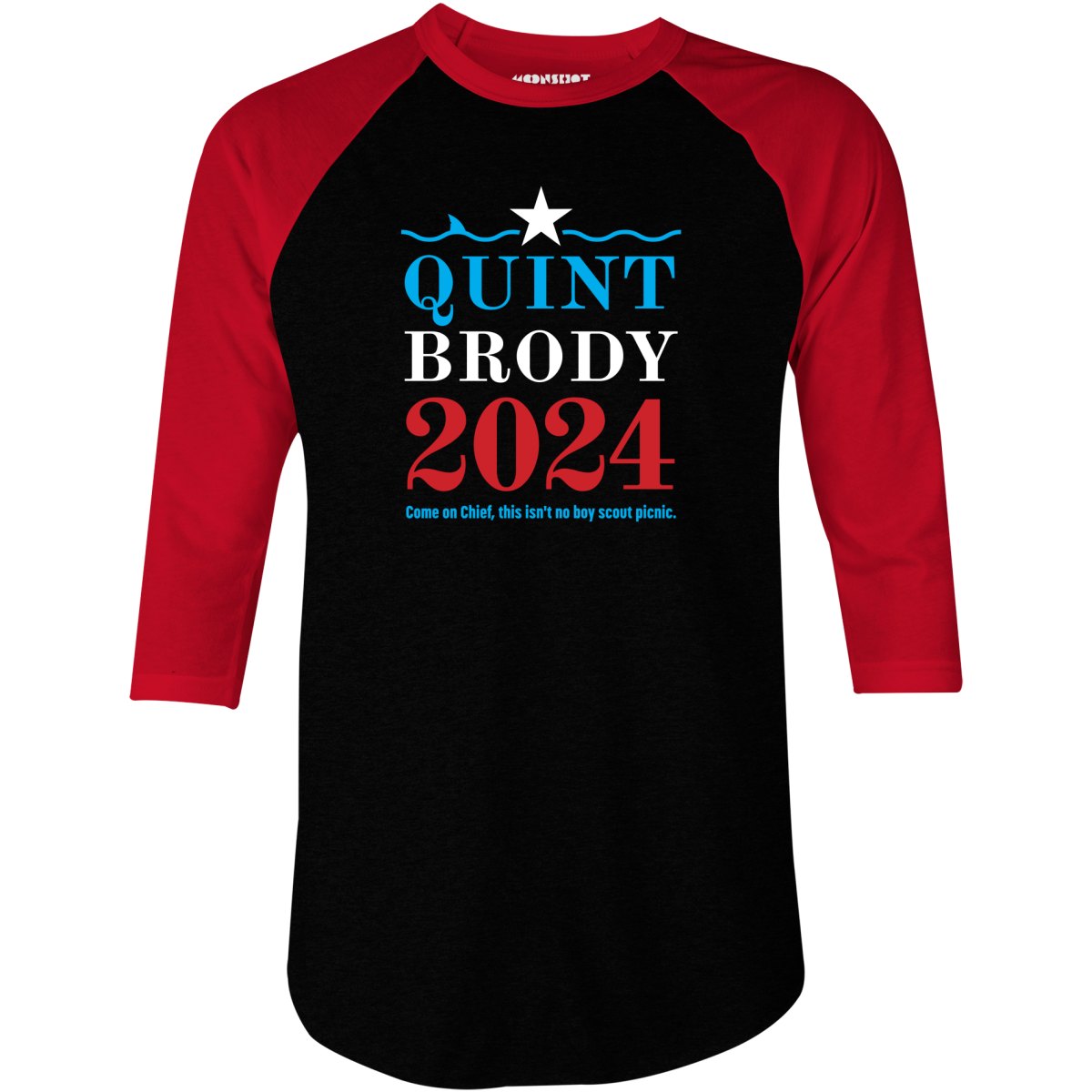 Quint Brody 2024 - 3/4 Sleeve Raglan T-Shirt