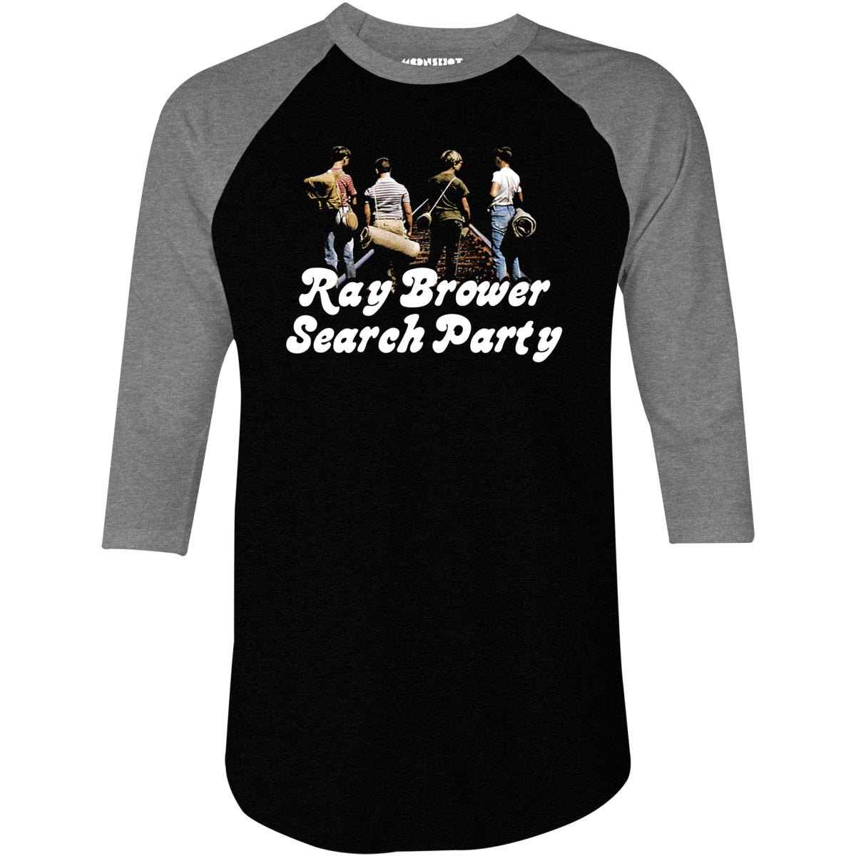 Ray Brower Search Party - 3/4 Sleeve Raglan T-Shirt