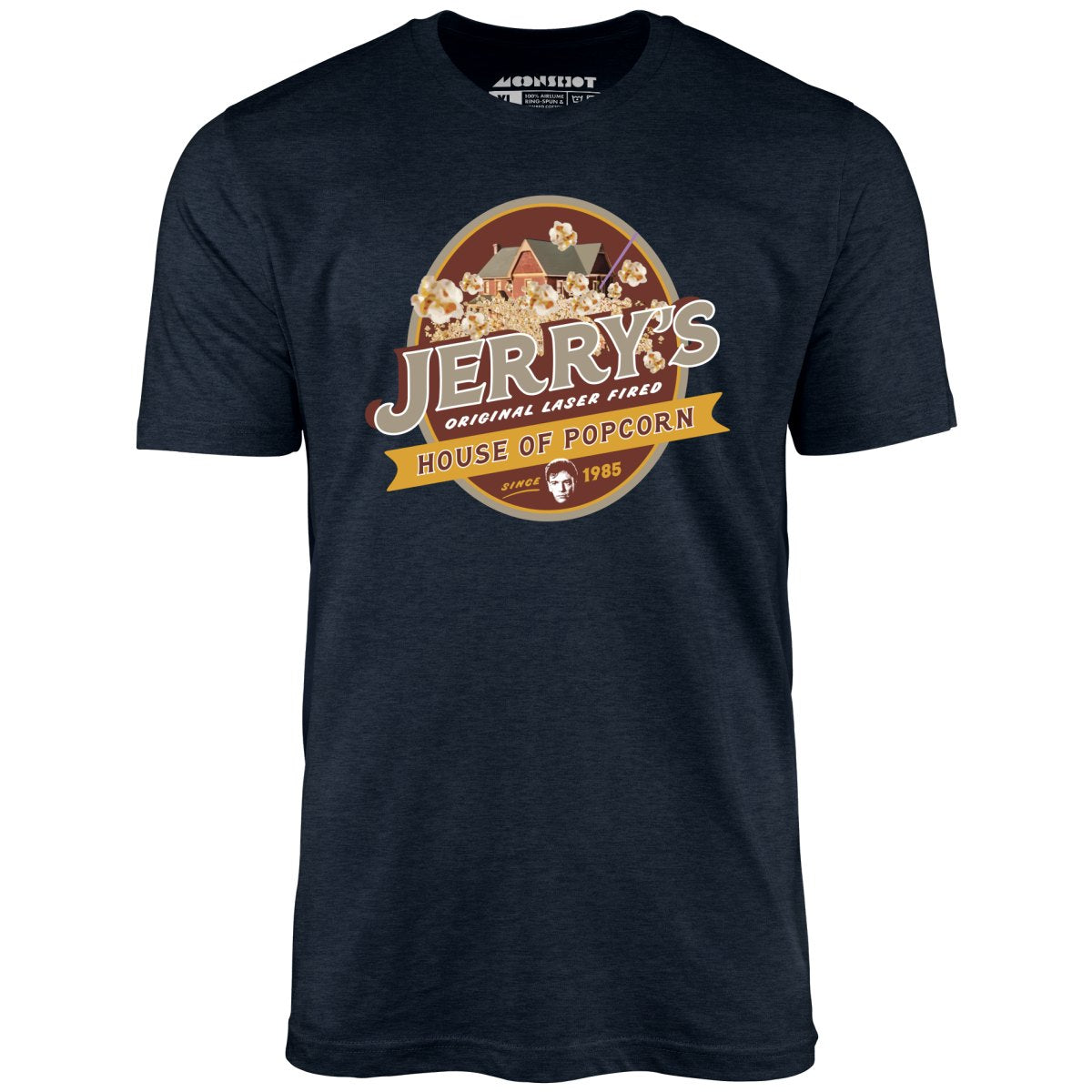 Real Genius - Jerry's House of Popcorn - Unisex T-Shirt