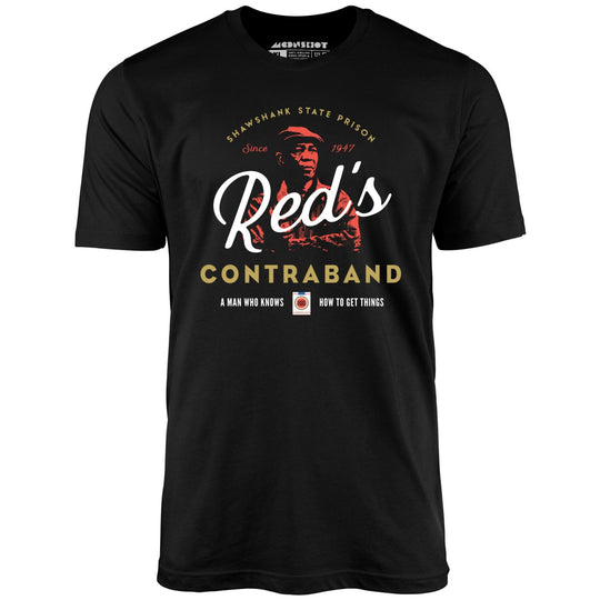 Red's Contraband - Black - Full Front