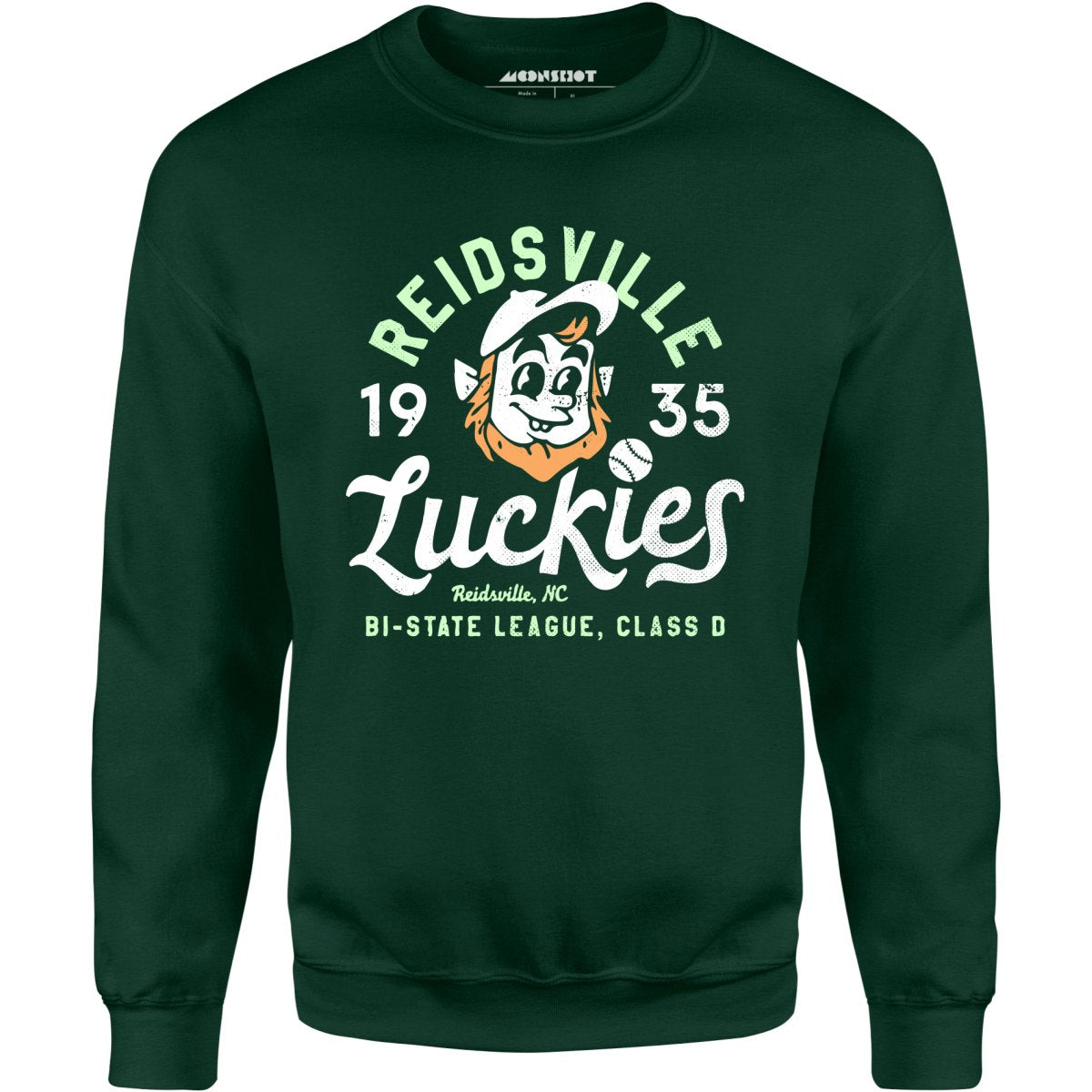 Reidsville Luckies - North Carolina - Vintage Defunct Baseball Teams - Unisex Sweatshirt