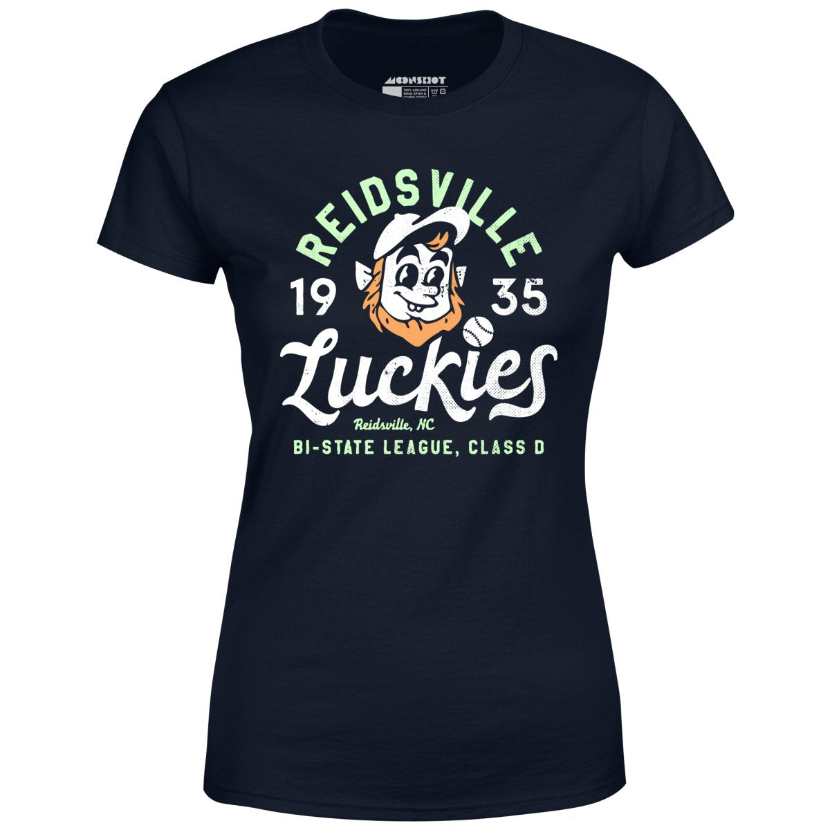 Reidsville Luckies - North Carolina - Vintage Defunct Baseball Teams - Women's T-Shirt