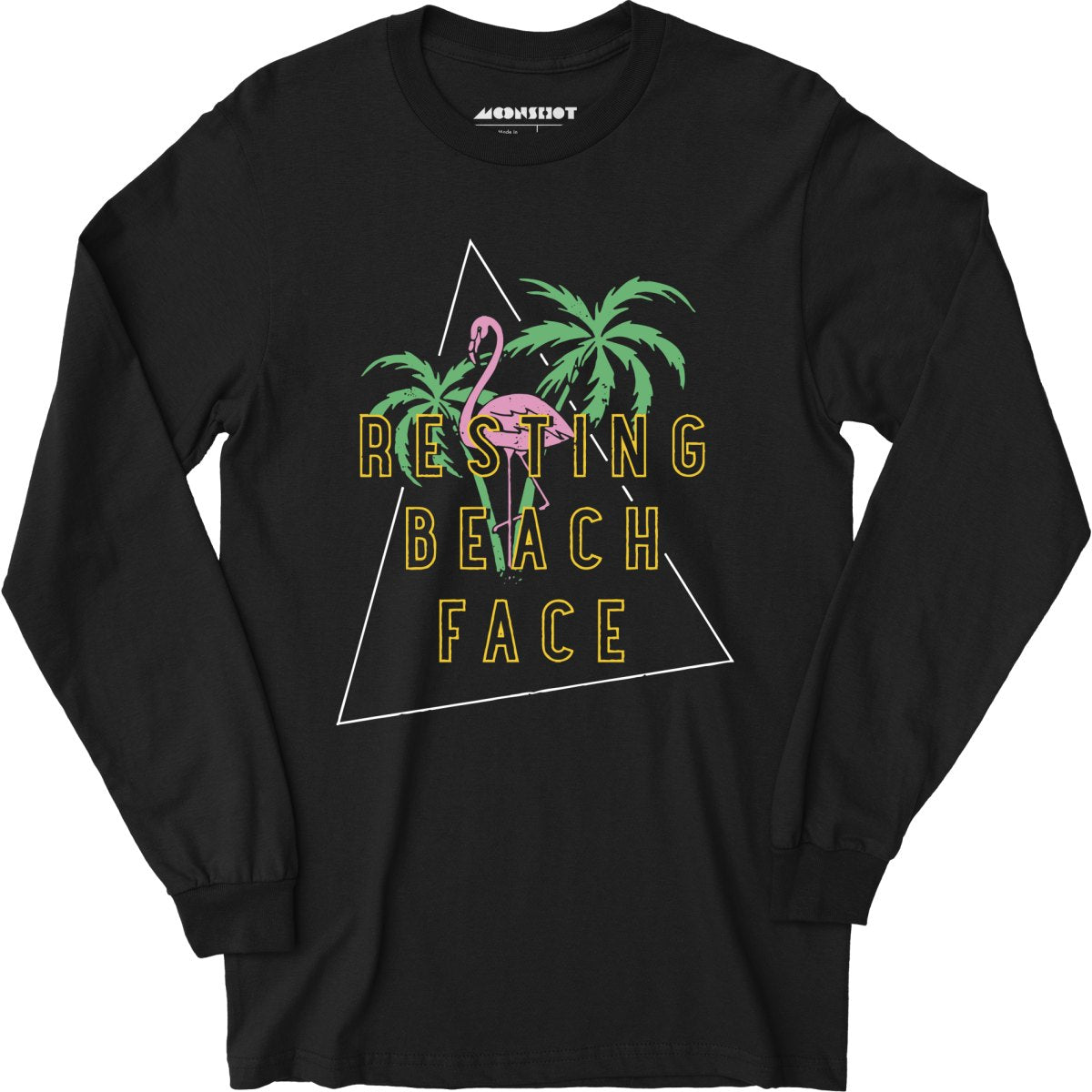 Resting Beach Face - Long Sleeve T-Shirt