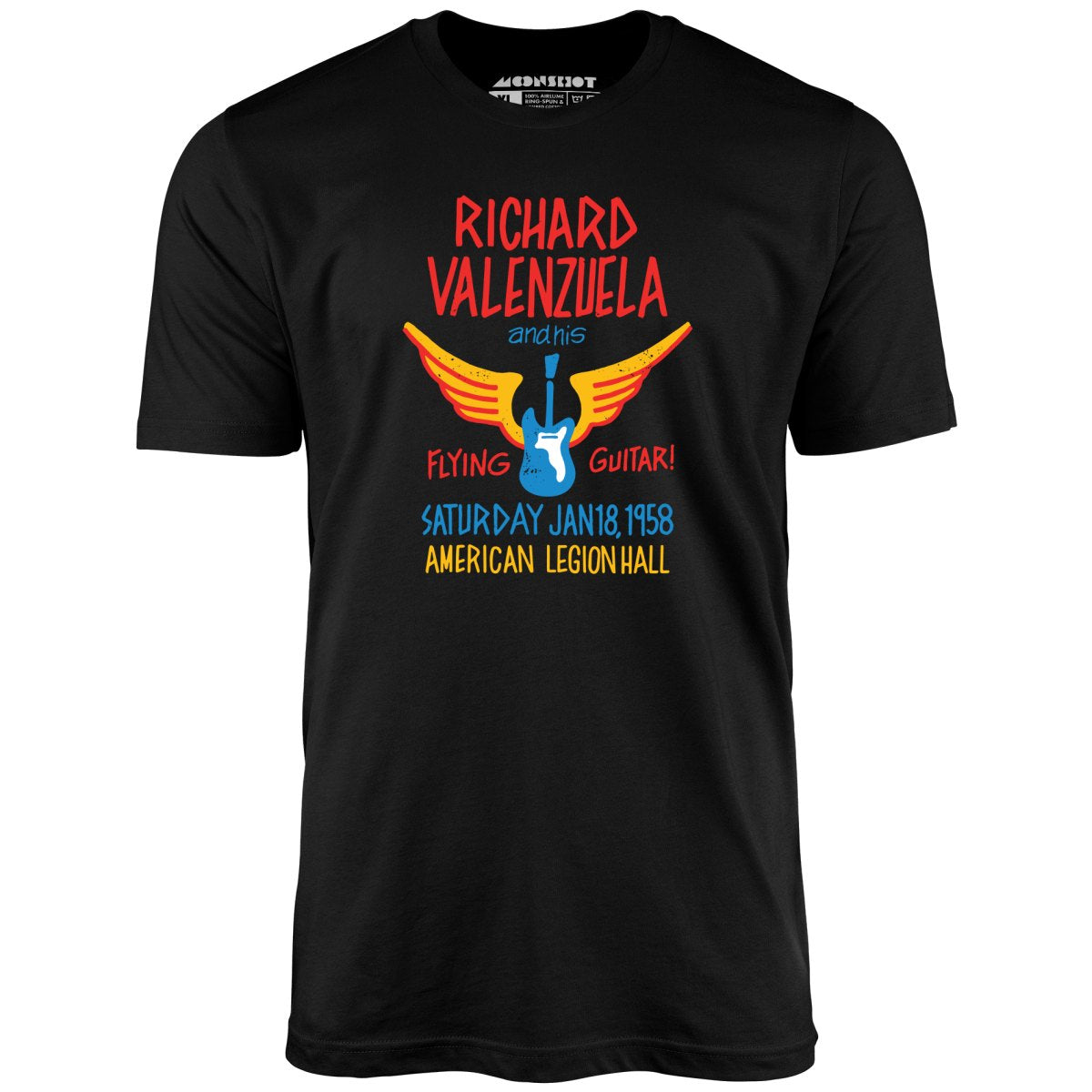 Richard Valenzuela and His Flying Guitar - Unisex T-Shirt