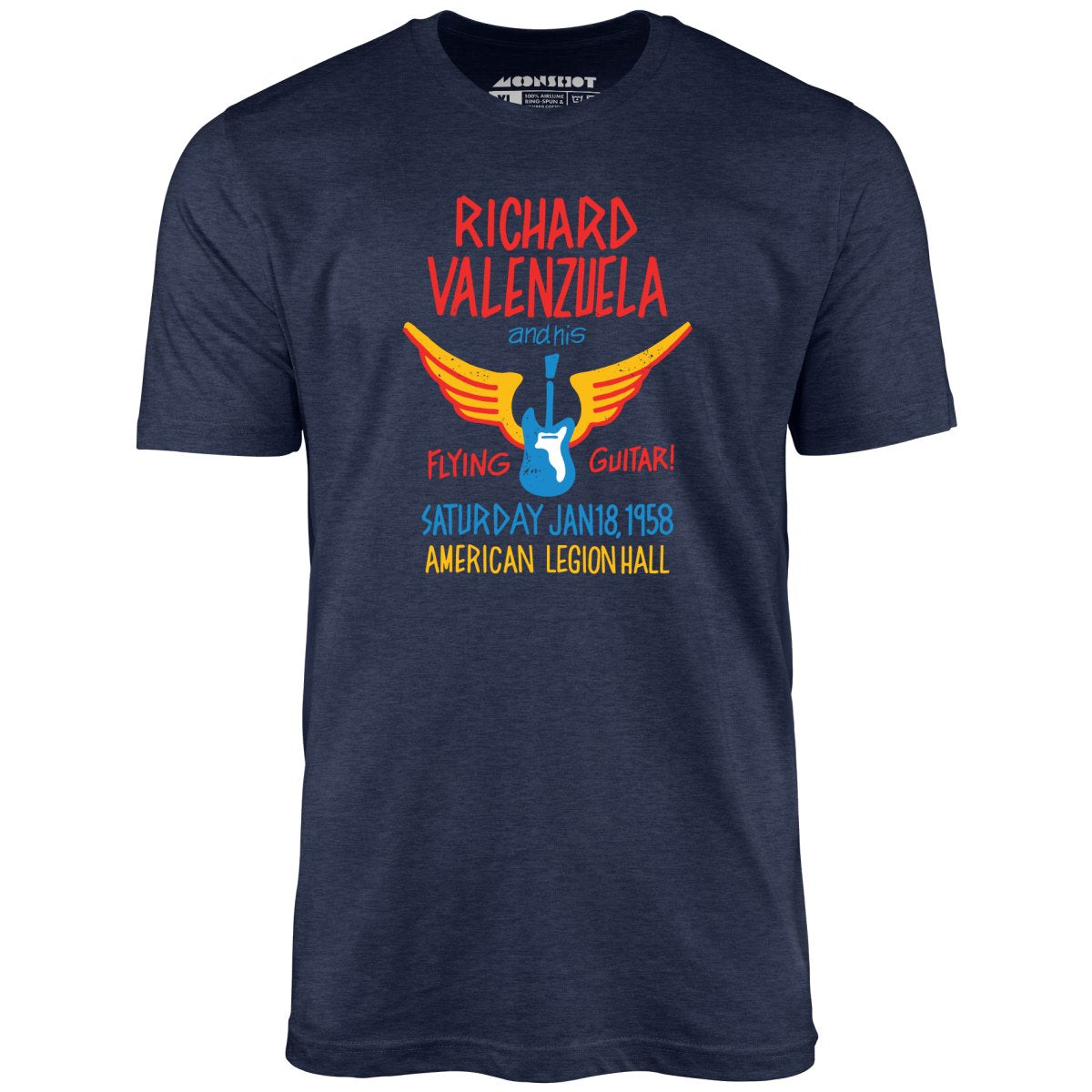 Richard Valenzuela and His Flying Guitar - Unisex T-Shirt