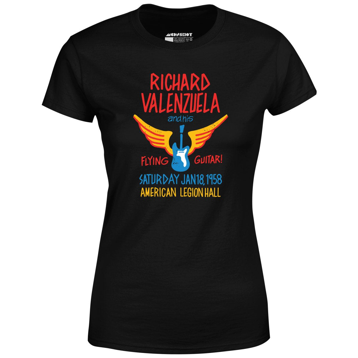 Richard Valenzuela and His Flying Guitar - Women's T-Shirt