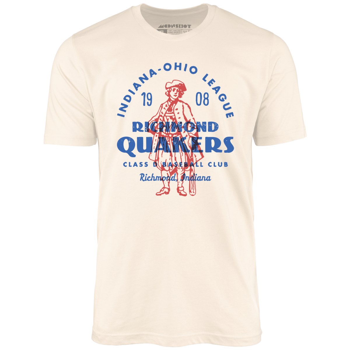 Richmond Quakers - Indiana - Vintage Defunct Baseball Teams - Unisex T-Shirt