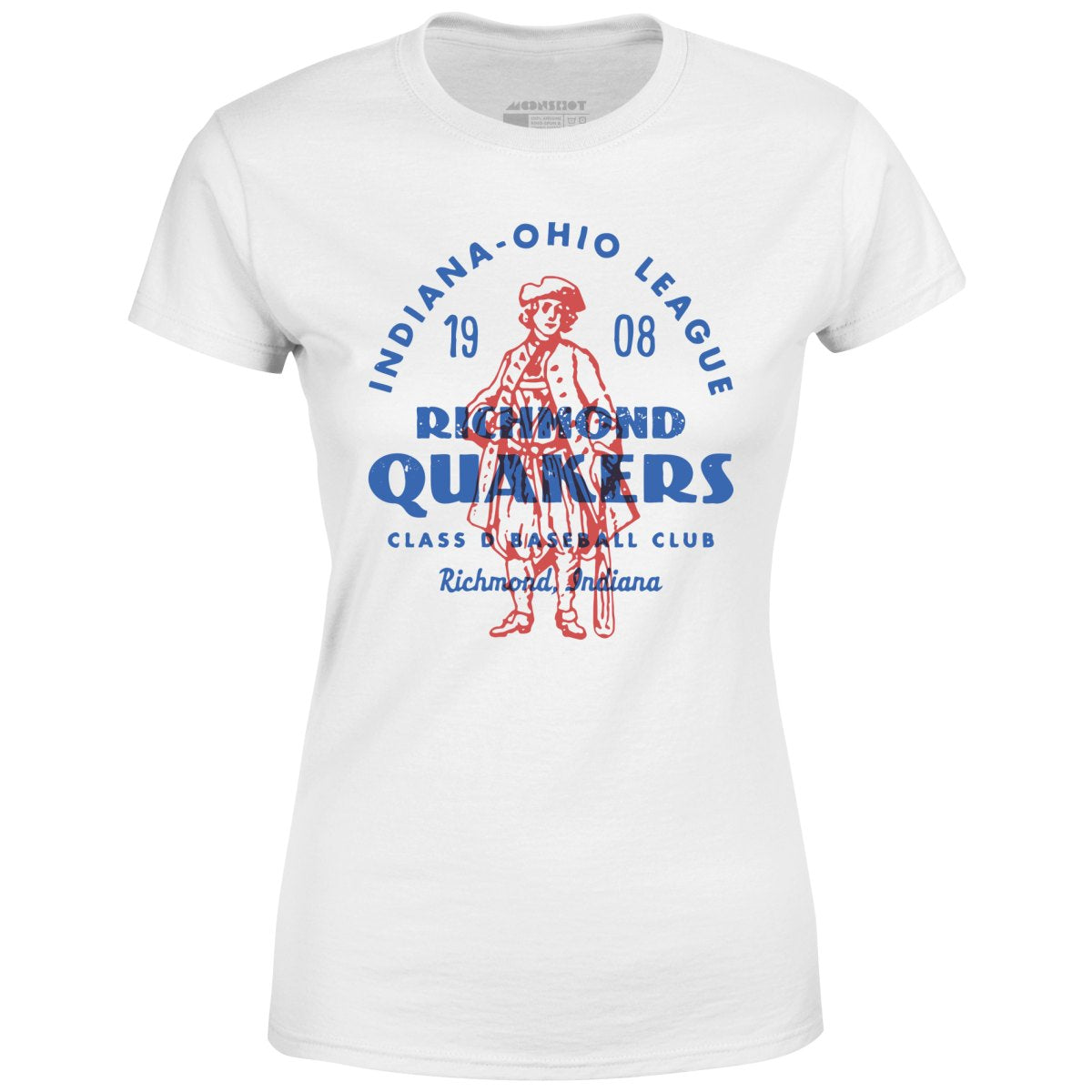 Richmond Quakers - Indiana - Vintage Defunct Baseball Teams - Women's T-Shirt