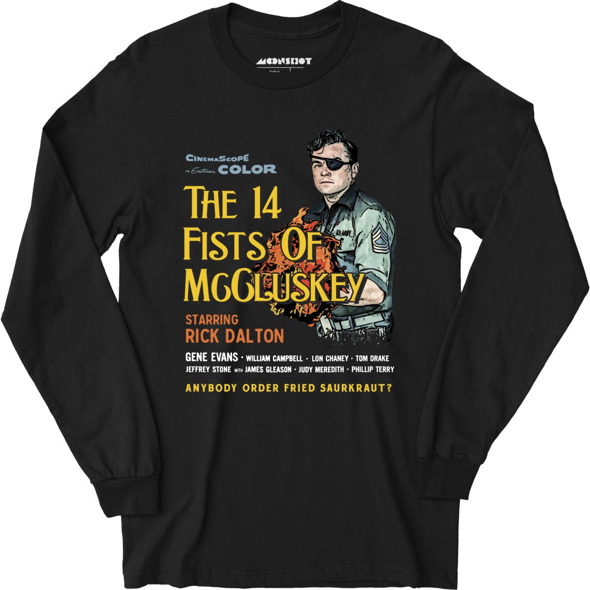 Rick Dalton - The 14 Fists of McCluskey - Long Sleeve T-Shirt