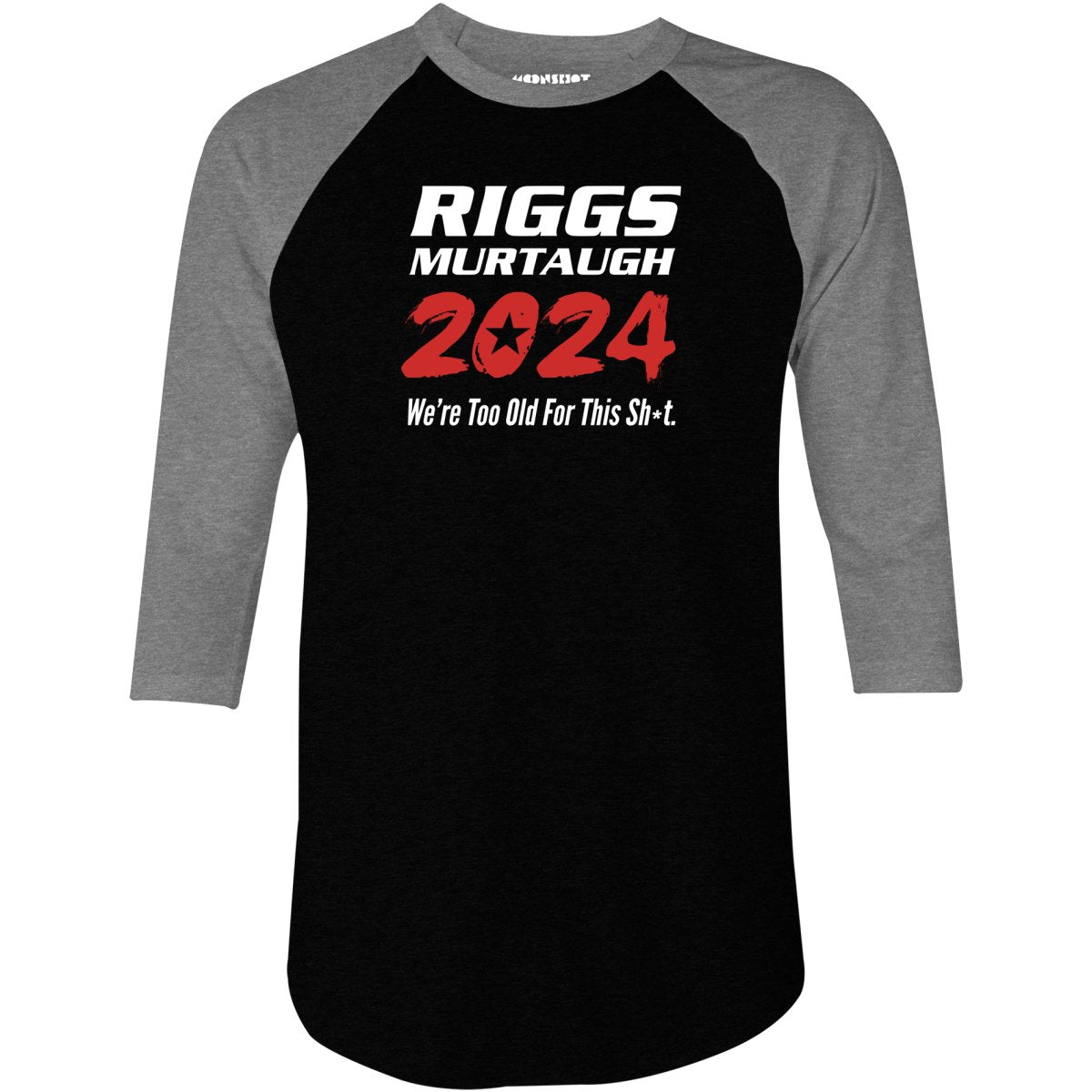 Riggs Murtaugh 2024 - 3/4 Sleeve Raglan T-Shirt
