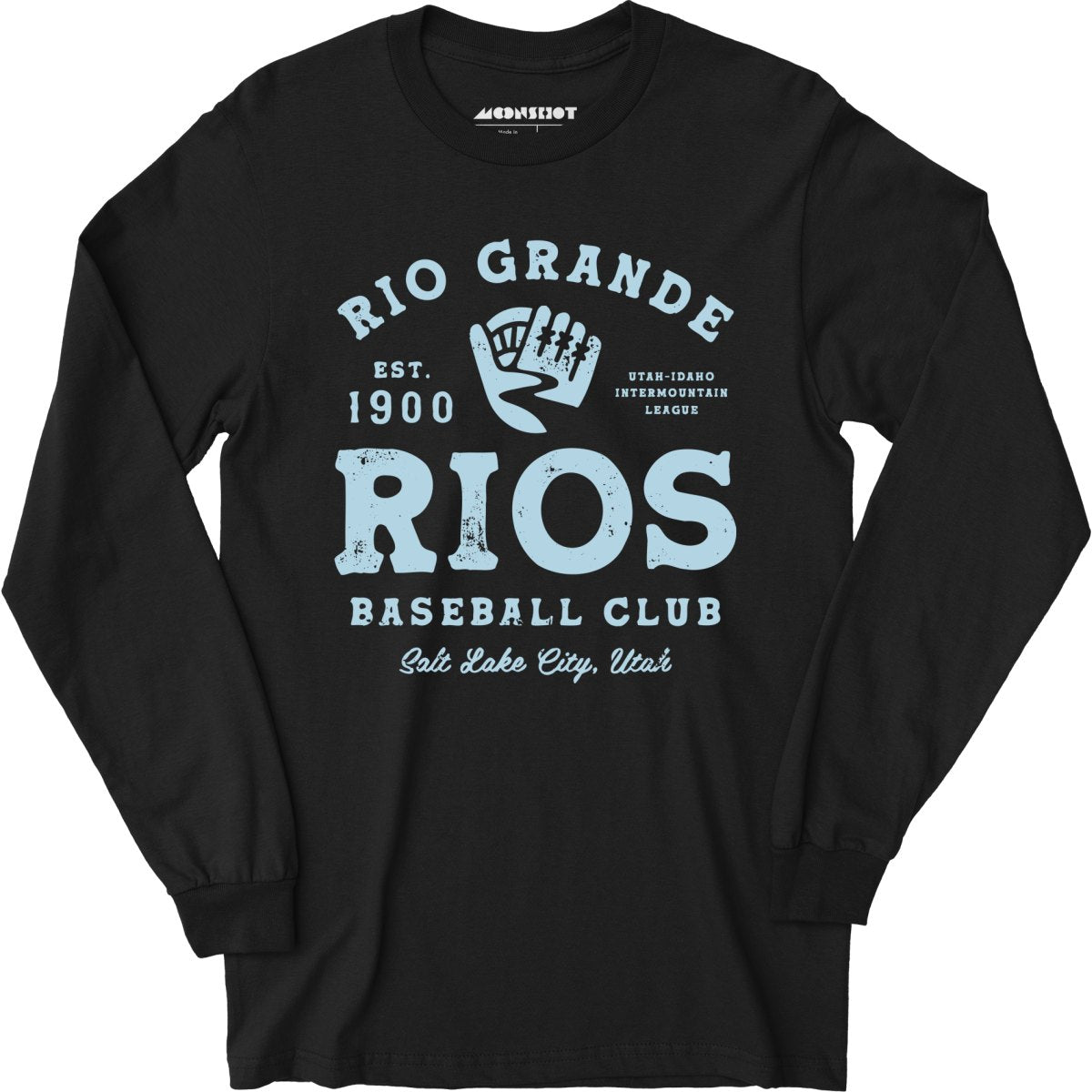 Rio Grande Rios - Utah - Vintage Defunct Baseball Teams - Long Sleeve T-Shirt