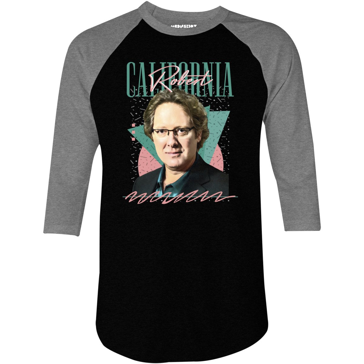 Robert California - 3/4 Sleeve Raglan T-Shirt