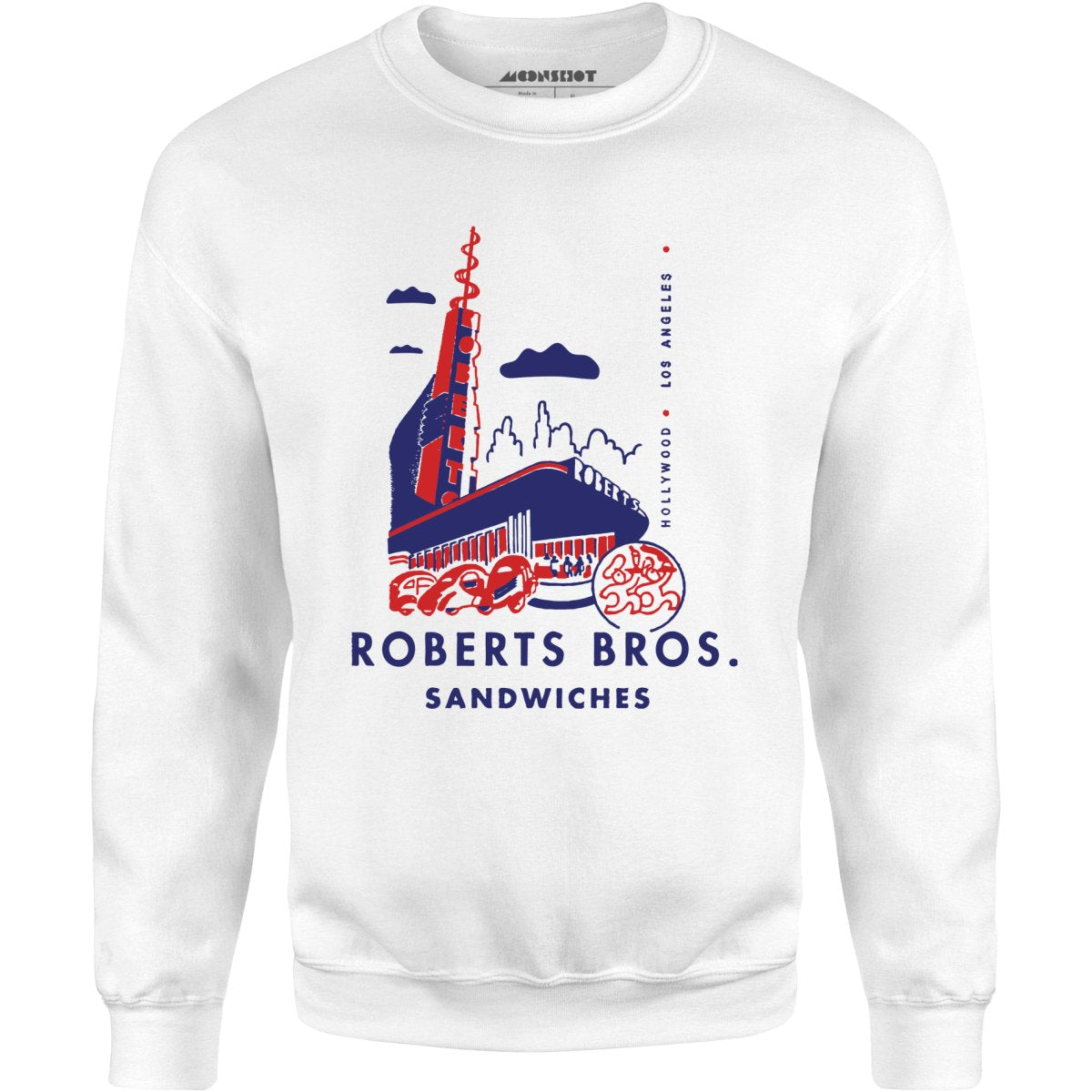 Roberts Bros Sandwiches - Los Angeles, CA - Vintage Restaurant - Unisex Sweatshirt