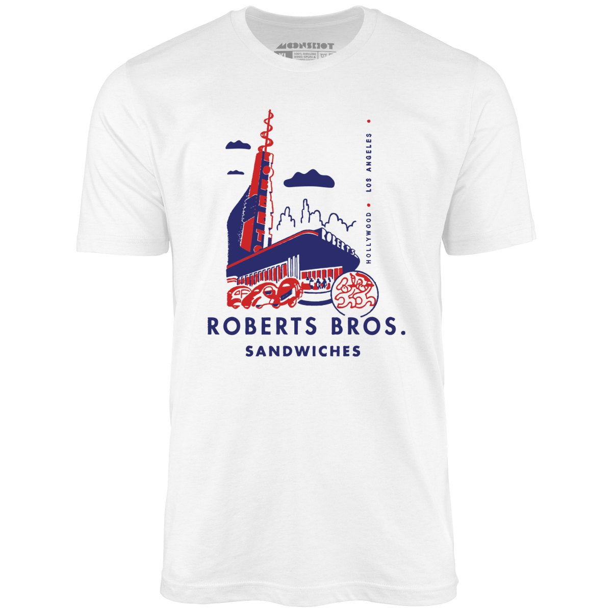 Roberts Bros Sandwiches - Los Angeles, CA - Vintage Restaurant - Unisex T-Shirt