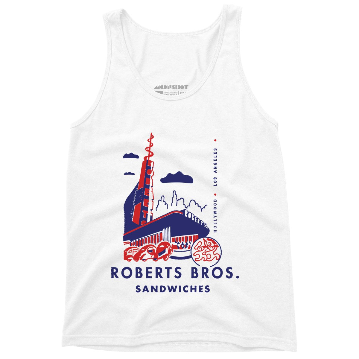 Roberts Bros Sandwiches - Los Angeles, CA - Vintage Restaurant - Unisex Tank Top