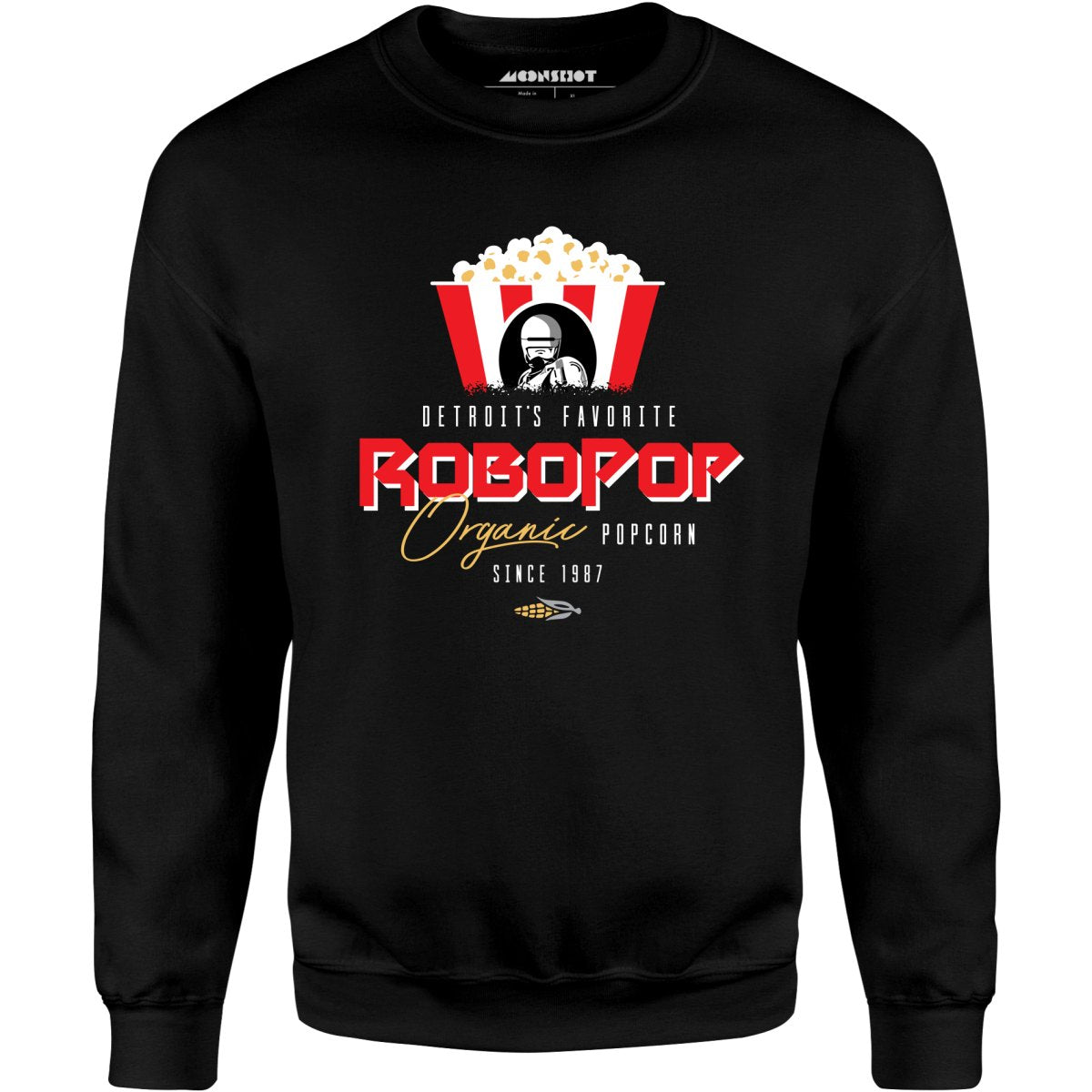 Robopop Organic Popcorn - Unisex Sweatshirt