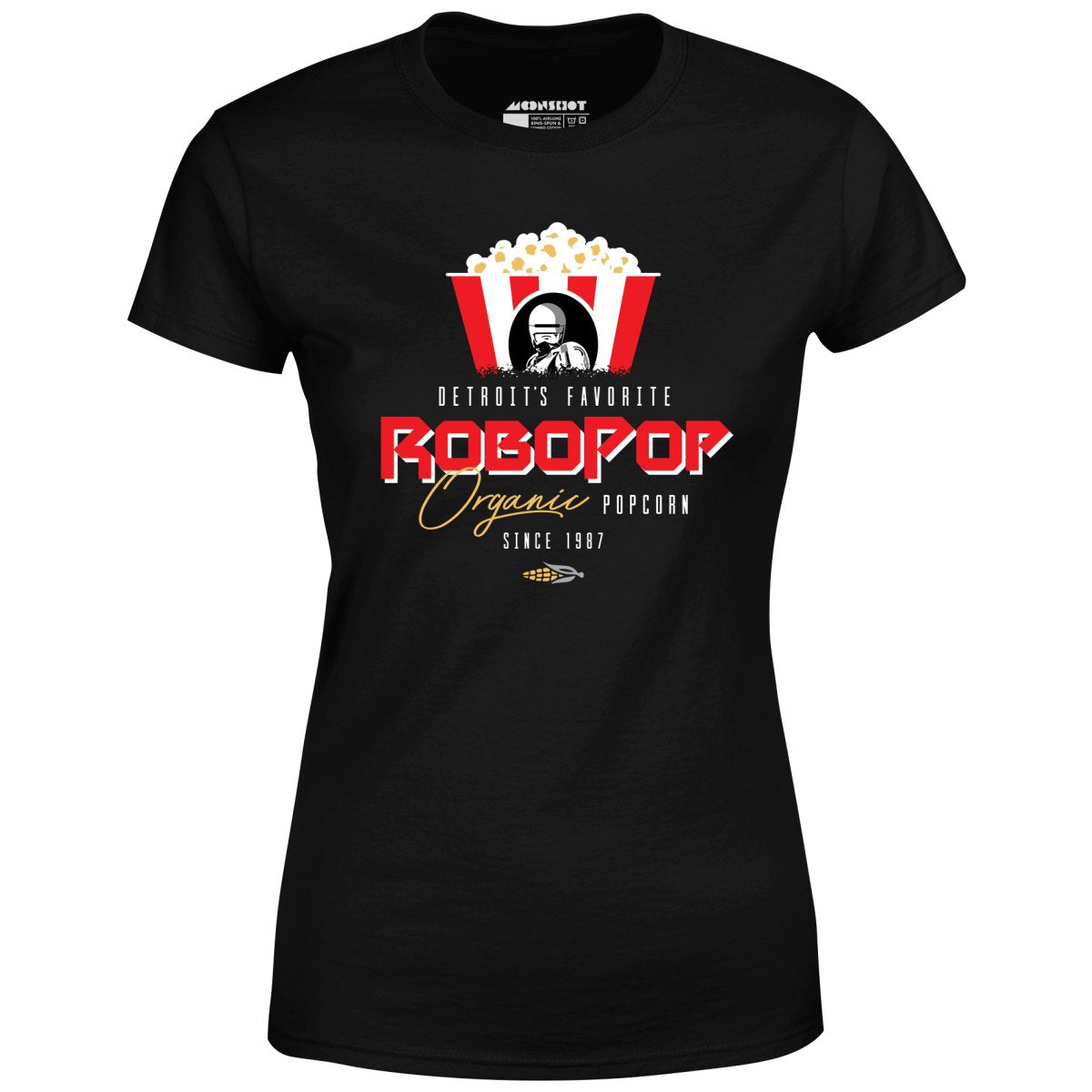 Robopop Organic Popcorn - Women's T-Shirt